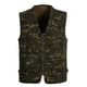 thumbnail image 1 of Chaleco al aire libre para hombre Chaqueta de ocio Chaleco ligero con cremallera Muchos bolsillos Pompotops  oipoqjl14341, 1 of 9