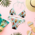 thumbnail image 6 of Ice Cream Detachable Sponge Adjustable Strap Bikini Set Two-Pack Swimsuit Women Bikini Sets, 6 of 6