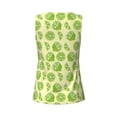 thumbnail image 5 of Sigee Various Lemons for Women's Workout Tank Top,Running Tank Tops,Sleeveless Gym ClothesMedium, 5 of 8