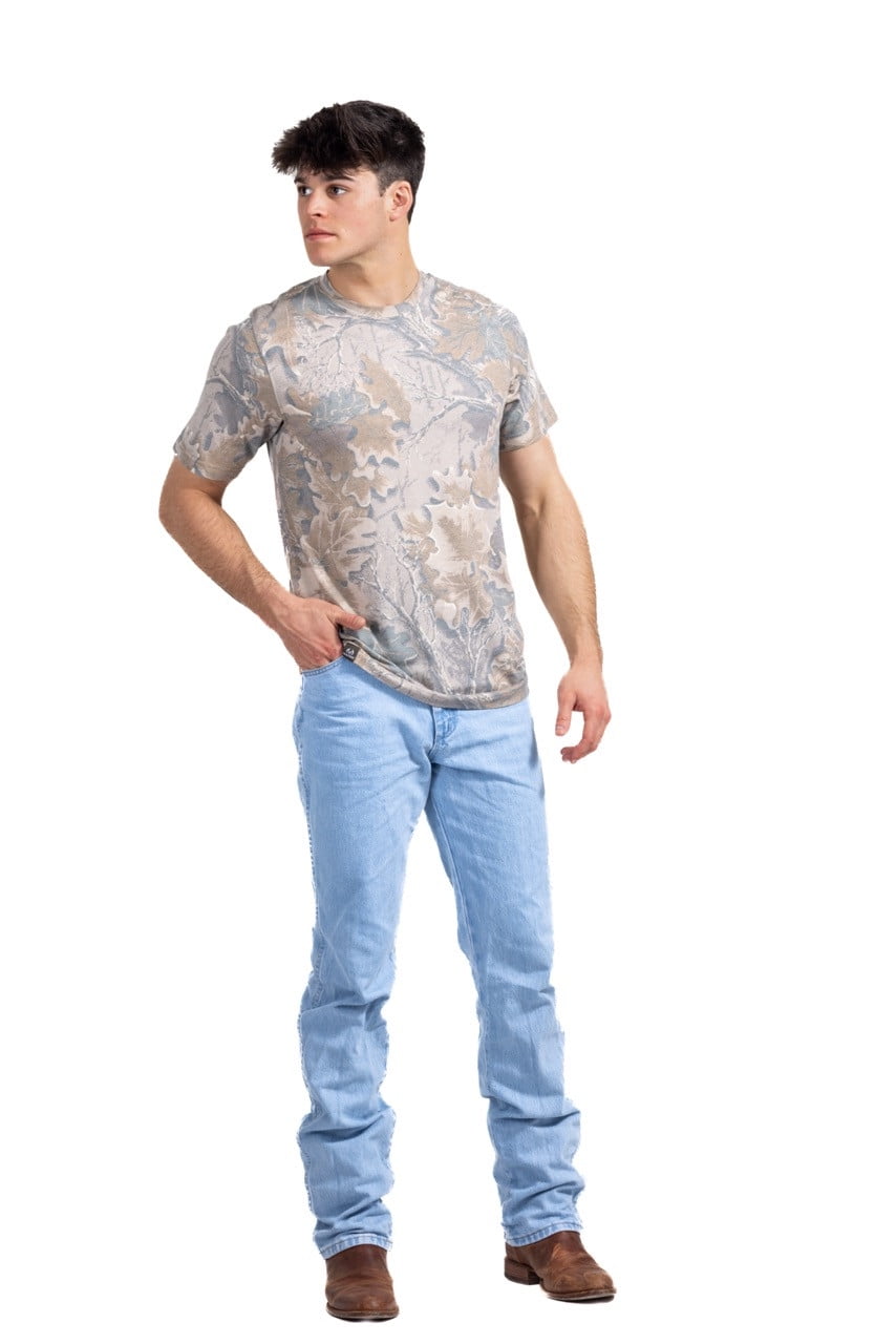 Realtree Camo Tri-Blend Short Sleeve Shirt – Lightweight & Soft, Outdoor & Hunting Apparel​