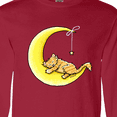 thumbnail image 4 of Inktastic Tabby Kitty Lunar Love Long Sleeve T-Shirt, 4 of 5