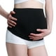 thumbnail image 1 of Mujeres embarazadas negras con cinturón abdominal elástico, soporte para la espalda, cinturón abdominal y cinturón de extensión de cintura, 1 of 5