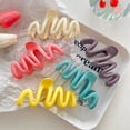 thumbnail image 2 of Mosey Hair Claw Clip Wavy Candy Color Non Slip Strong Hold Elegant Large Women Long Thick Thin Curly Hair Clamp Fashion Hair Accessories, 2 of 8