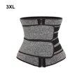 thumbnail image 4 of Minnieouse Entrenador de cintura, corsé de entrenamiento, recortador corporal, mano de obra de neopreno, equipo de gimnasio de larga duración, Moldeadores de cintura Gris XXXL, 4 of 6