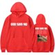 thumbnail image 3 of Sudadera con capucha de Omar Apollo God Said No Tour para hombre y mujer, unisex, de manga larga, para cosplay, ropa de calle, 3 of 5