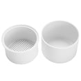 thumbnail image 3 of Caja redonda de desinfección, esterilizador, tarro limpio para herramientas de metal para manicura y accesorios., 3 of 14