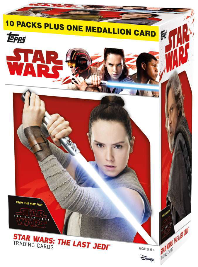 2017 TOPPS STAR WARS JOURNEY TO THE LAST JEDI 110-CARD GREEN PARALLEL SET & WRAP