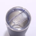 thumbnail image 4 of Taza de acero inoxidable rociada con plástico de 20 oz para automóvil, taza de cerveza para mantener el frío al vacío, taza de helado portátil para automóvil, 4 of 6