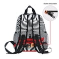 thumbnail image 5 of FORMRS School Backpack with Front Zippered Pocket 12" Student Travel Daypack, Red Boat, 5 of 6