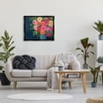 thumbnail image 2 of Stupell Industries Varied Roses Bouquet Painting Botanical & Floral Painting Black Floater Framed Art Print Wall Art, 2 of 6