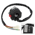 thumbnail image 5 of Left Handlebar Start Stop Switch Headlight for Yamaha Kodiak 400 YFM400FW Grizzly 600 YFM600 93-01, 5 of 6