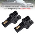 thumbnail image 1 of Pair of Radiator Upper Support Brackets For Dodge Chrysler 04596474AD, 1 of 11