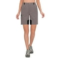 thumbnail image 2 of Little Donkey Andy Women's Golf Hiking Shorts Lightweight Quick Dry Outdoor Summer Shorts with Pockets 9 inch Grey XS, 2 of 7