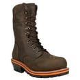 thumbnail image 2 of Chippewa Men's Thunderstruck 10" Waterproof Insulated Lace-Up Work Logger Brown 10 EE  US, 2 of 5