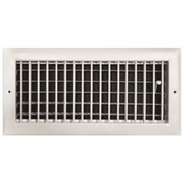 Truaire 14 In. X 6 In. Adjustable 1 Way Wall/Ceiling Register Walmart