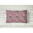 thumbnail image 2 of Watercolor Heart Paper Clips Canvas Fabric Decorative Pillow, 2 of 3
