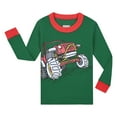 thumbnail image 3 of WIBACKER 100% Cotton Boys Truck Pajamas Long Sleeve Top and Pants 2 Piece Pjs Sets, 3 of 13