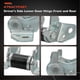 thumbnail image 5 of Car Front or Rear Door Lower Hinges for Dodge Charger Durango Chrysler 300 Jeep Grand Cherokee, 5 of 5