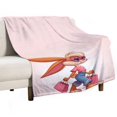 thumbnail image 2 of Manta de Bugs Bunny, súper suave, acogedora y cálida manta de felpa para niños y niñas, mantas de franela ligeras y difusas para sofá, cama, viajes, camping, regalos de 40 x 30 pulgadas, 2 of 8