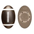 thumbnail image 1 of Chauffe-Mains Rechargeable en Forme de Rugby avec Batterie 2500mAh - Chauffe-Poche Portable Réutilisable Idéal pour Activités Extérieures, 1 of 4