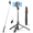 Black, variant on SelfieShow 71" Phone Tripod & Selfie Stick, Extendable Cell Phone Tripod Stand, 360° Rotation, with Wireless Remote, Compatible Tripod for Iphone and Android/Camera/Vlog/Samsung/VideoRecording