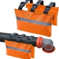 thumbnail image 1 of 2PK RV Sewer Weight Bag with Reflective Strip RV Hose Support Fastening Device-Camper Trailers Septic Hose Bag Hold down Prevents Waste Lines from Dislodging&Reduces Accidental Spillag, 1 of 5