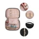 thumbnail image 2 of Bolsa de almacenamiento de joyero de viaje, bolsa de transporte de joyas acolchada, estante de almacenamiento portátil, adecuado para aretes, anillos, collares, pulseras, regalos para niñas, 2 of 3