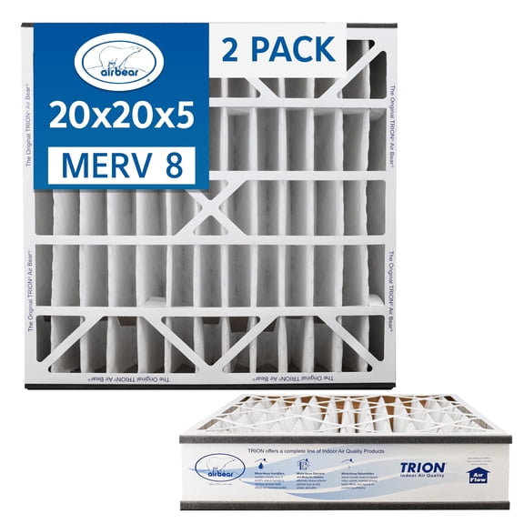 Trion Air Bear  20x20x5 MERV 8 2 Pack