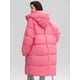 thumbnail image 3 of Abrigos con bloqueo de color, chaqueta larga de plumas para mujer, abrigos acolchados informales a la moda para desplazamientos diarios, parka gruesa y cálida con capucha, nuevas chaquetas de plumas 2, 3 of 4