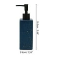 thumbnail image 4 of Unique Bargains 1 Pc Simple Square Soap Pump Dispenser for Laundry Rooms 350ml Blue Black, 4 of 6