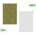 thumbnail image 2 of Easygdp Squirrel And Nuts Golf Towel 24x16in for Men and Women with Carabiner Clip for Easy Attachment, 2 of 8