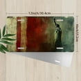 thumbnail image 2 of Statue of Liberty Grunge Art Front License Plate, Metal License Plate, Funny Standard Plates Personalized Novelty Decorative For Men/Women/Boys/Girls Car 6×12 Inch, 2 of 6