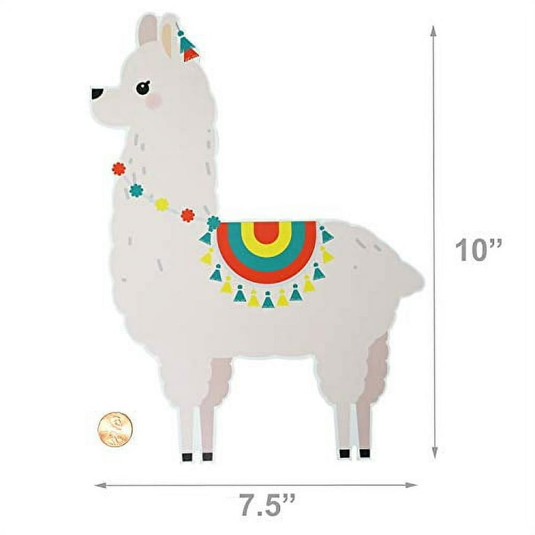 Fortnitioned Party Decoration Shooting Game Alpaca Banner Happy
