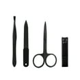 thumbnail image 1 of Beleza, Cuidado e Higiene 4pcs / set Juego de cortadores de uñas Cortauñas Tijeras de acero inoxidable negro Labymos Natural, 1 of 6
