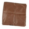 thumbnail image 4 of Funda de cojín de , funda de cojín para taburete de pie, funda de cojín de cuero PU, decoración decorativa cómoda para granja, 45cm x Marron oscuro BLESIY Cubierta otomana, 4 of 8