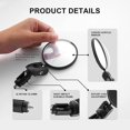 thumbnail image 3 of 2pcs Bike Mirrors For Handlebars Adjustable Rear View Mirror For Bikes Universal Rearview Mirror, 3 of 5