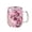 A, variant on 450ml Double Wall Glass Coffee Mugs Flower Coffee Mug Insulated Clear Espresso Cups for Cappuccino Tea Latte Hot Beverages Glasses (The color and position of the flowers are random)