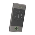 thumbnail image 4 of Sistema de control de acceso a puertas RFID con retroiluminación, biometría, huella dactilar, teclado RFID para Negro, 4 of 9