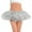 Silver, variant on Amscan Tulle Elastic Waistline Costume Tutu, One Size, Gold