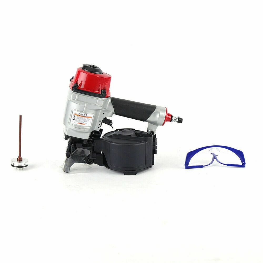 Fetcoi CN55 Pneumatic Coil Roofing Nailer, 25-57mm, Air Coil Siding Nailer Tool