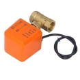 thumbnail image 3 of Electric Ball Valve, DN20 Brass Ball Valve IP54  DC12-24V   for Industrial Automation, 3 of 8