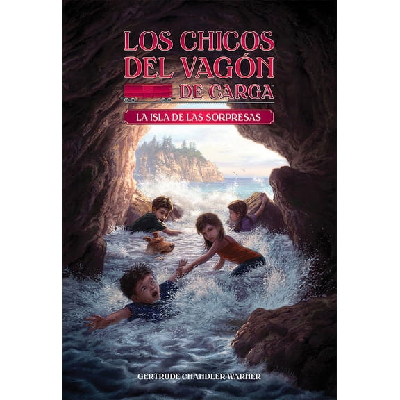 Los Chicos del Vagon de Carga La Isla de Las Sorpresas / Surprise Island (Spanish Edition), Book 2, (Paperback)