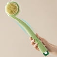 thumbnail image 6 of Byujiro Three-in-one Soft Hair Long-handle Double-sided Bath Brush for Rubbing Back and Feet, 6 of 9