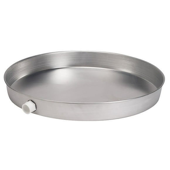 Oatey 34083 Water Heater Pan, 24-Inch, White/Aluminum