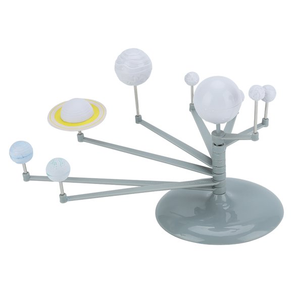 Luminous Planets Building Kit, Hand Painted 9 Planets Model Set with Brush and Paints for Kids, Astronomical Toy, Inspire Imagination, Develop Coordination, Spark Creativity,