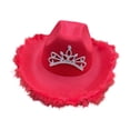 thumbnail image 1 of Sombrero de vaquero Strade Fareast Limited elegante rojo, 1 of 8