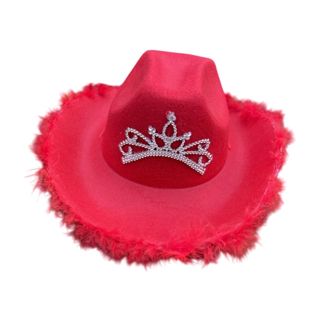 Sombrero de vaquero Strade Fareast Limited elegante rojo