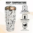thumbnail image 6 of 30 oz Penguin Tumbler with Handle Christmas Gifts for Penguin Lover 30oz Stainless Steel Travel Cup Mug Water Bottle, 6 of 6