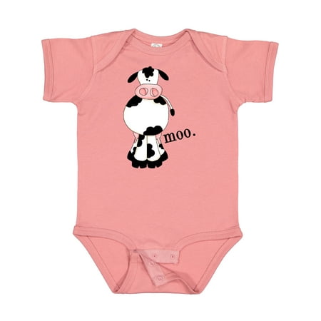 

Inktastic Cow-moo. Gift Baby Boy or Baby Girl Bodysuit