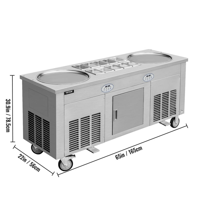 Fried/Rolled Ice Cream Machine Technology